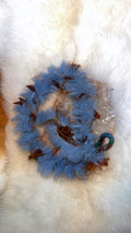 Dread Wrap Blue Fuzzy