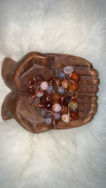 Charms- Agate pentagram