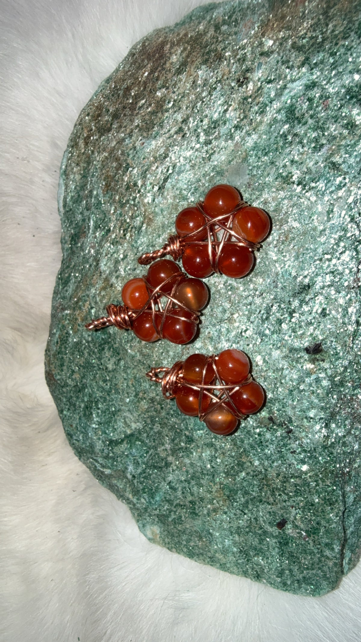 Charms- carnelian
