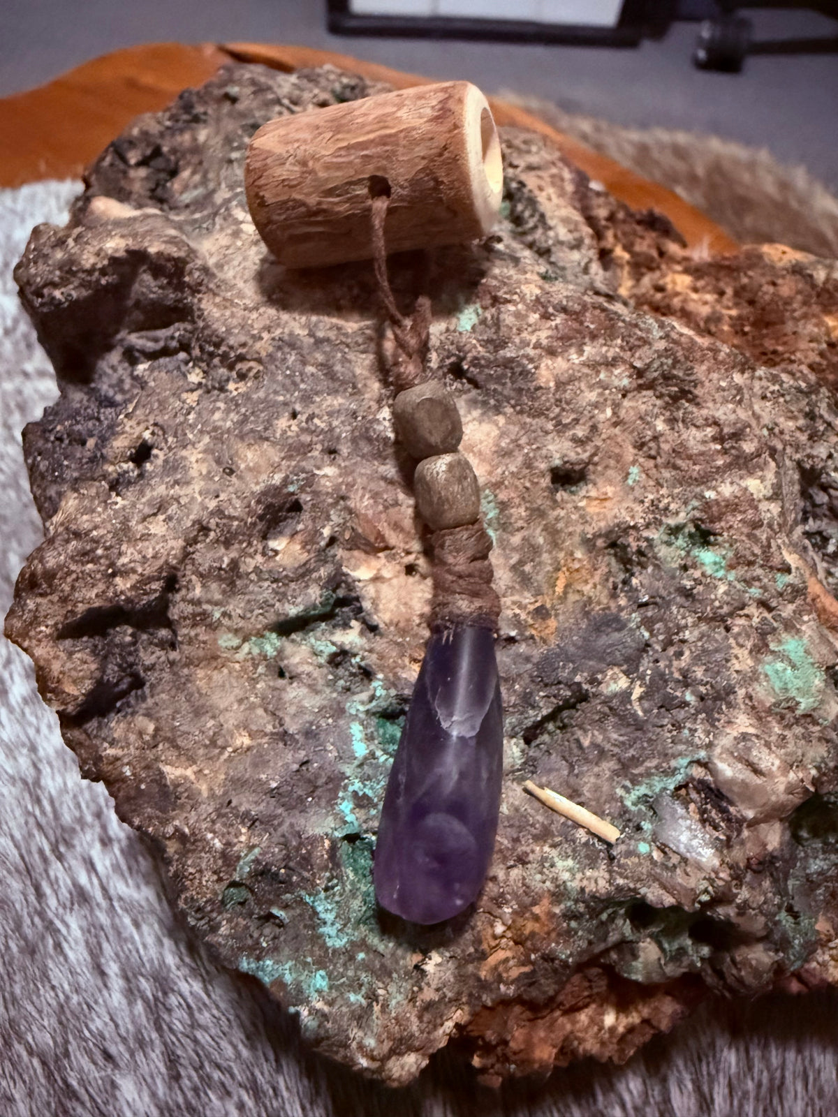 Dangle- amethyst