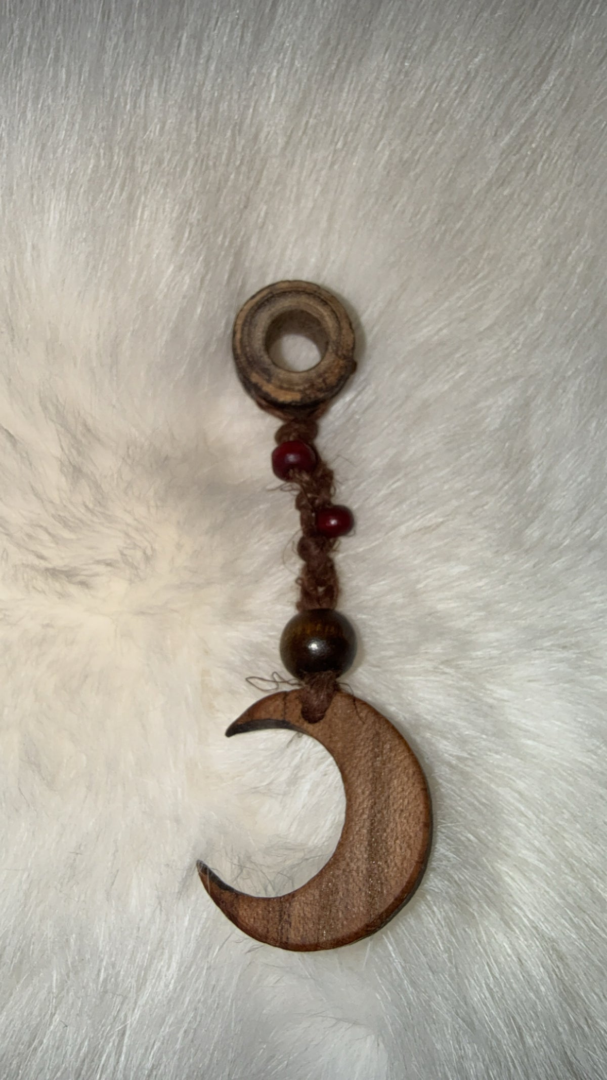 Dangle bead- moon
