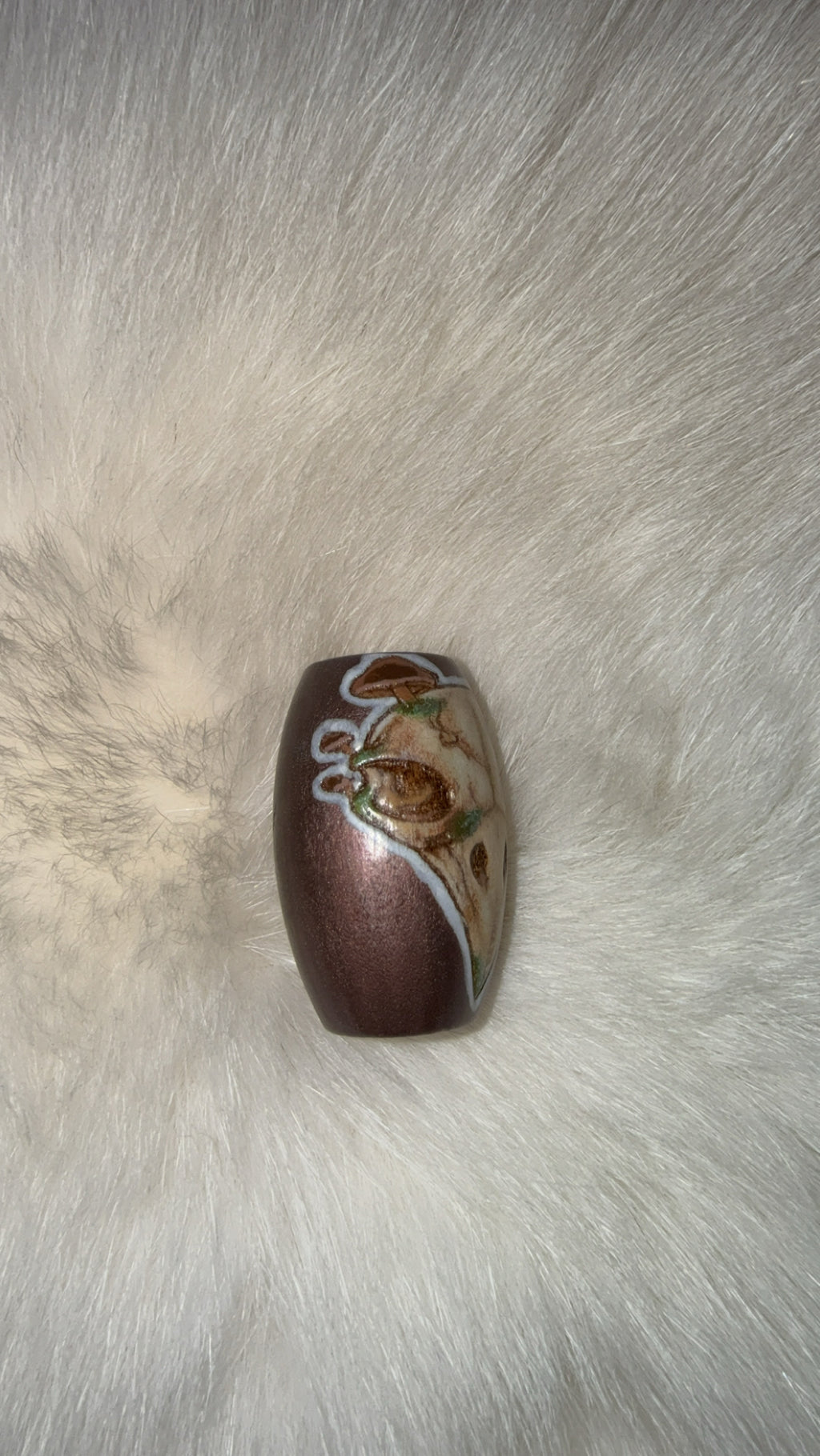 Mushie Crow bead