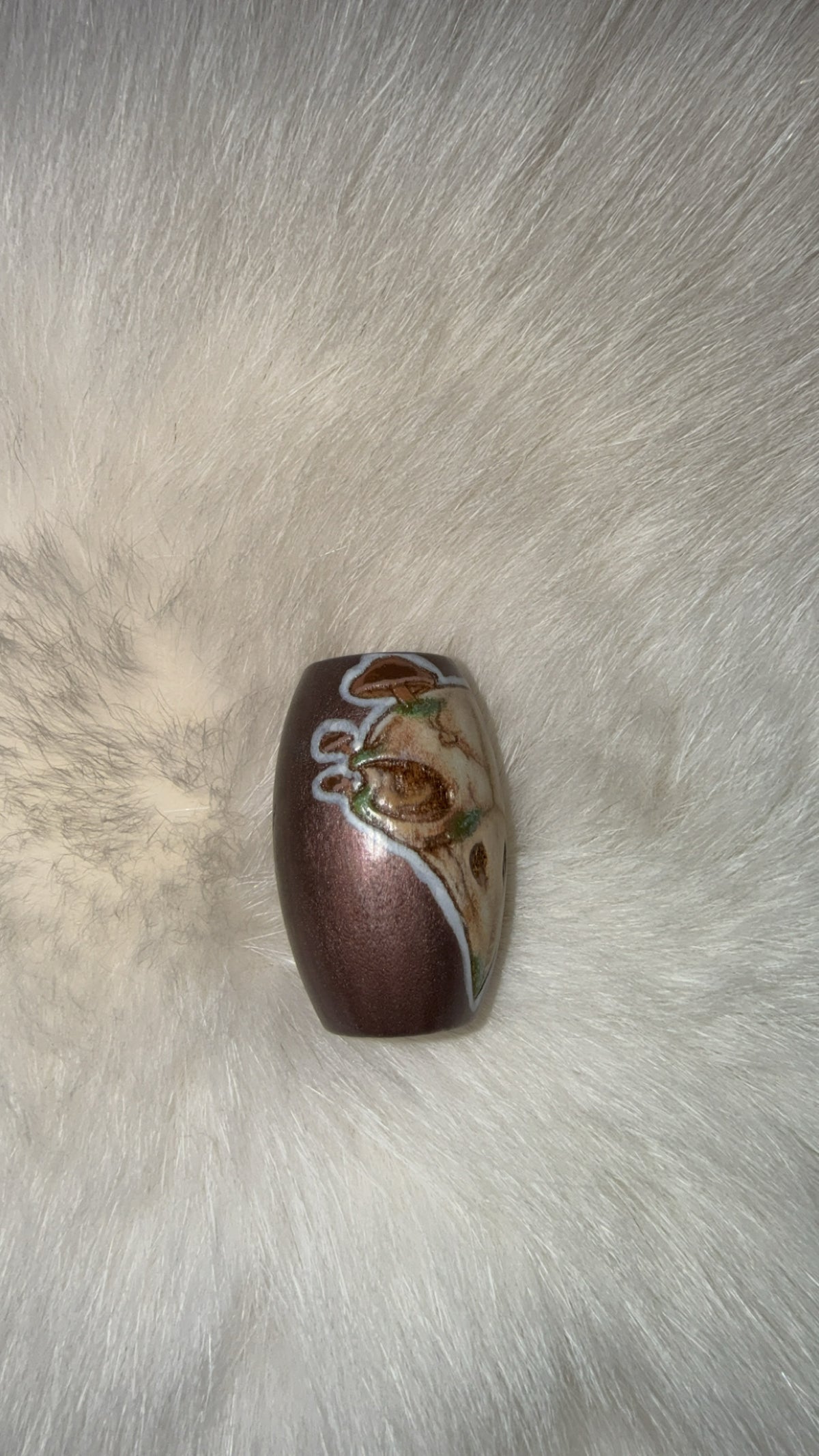 Mushie Crow bead