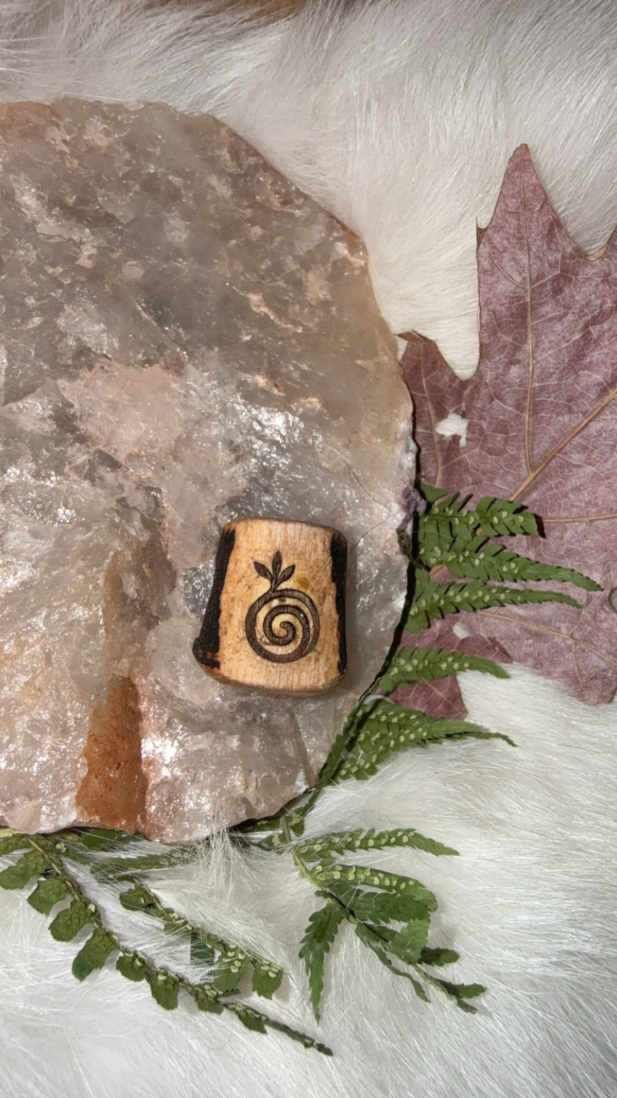 Bead woody spiral
