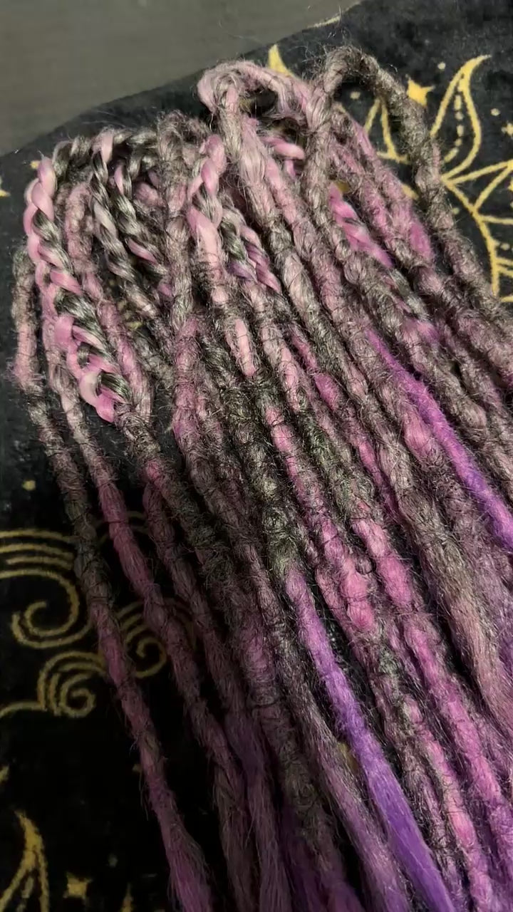 Dreadlocks - Purple DE loose end